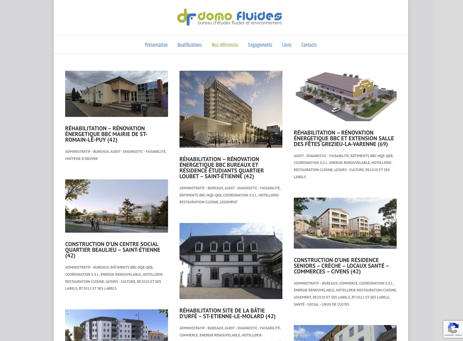 DOMO FLUIDES- creation site internet wordpress